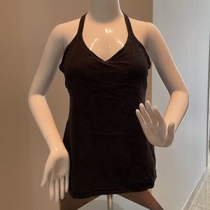 Lululemon Black V Neck Workout Shirt